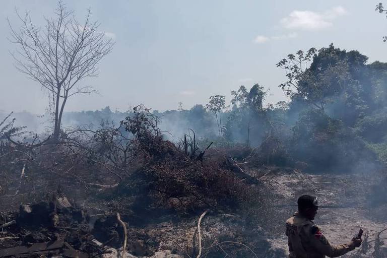 incêndios, chamas;