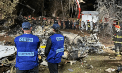 acidente de avião