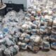 cestas alimentares, cestas de alimentos, cestas de mantimentos;