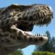 réplicas, de dinossauros, tiranossauro, rex;