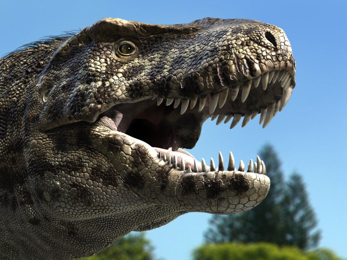 réplicas, de dinossauros, tiranossauro, rex;